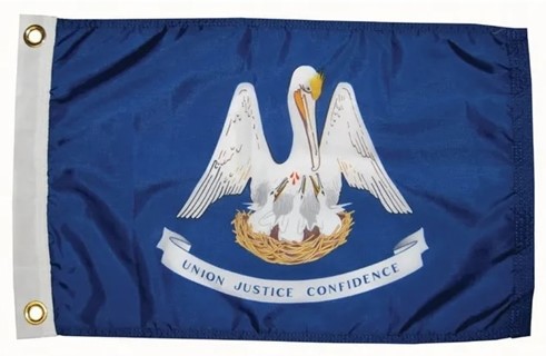 Taylor Made Louisiana State Flag